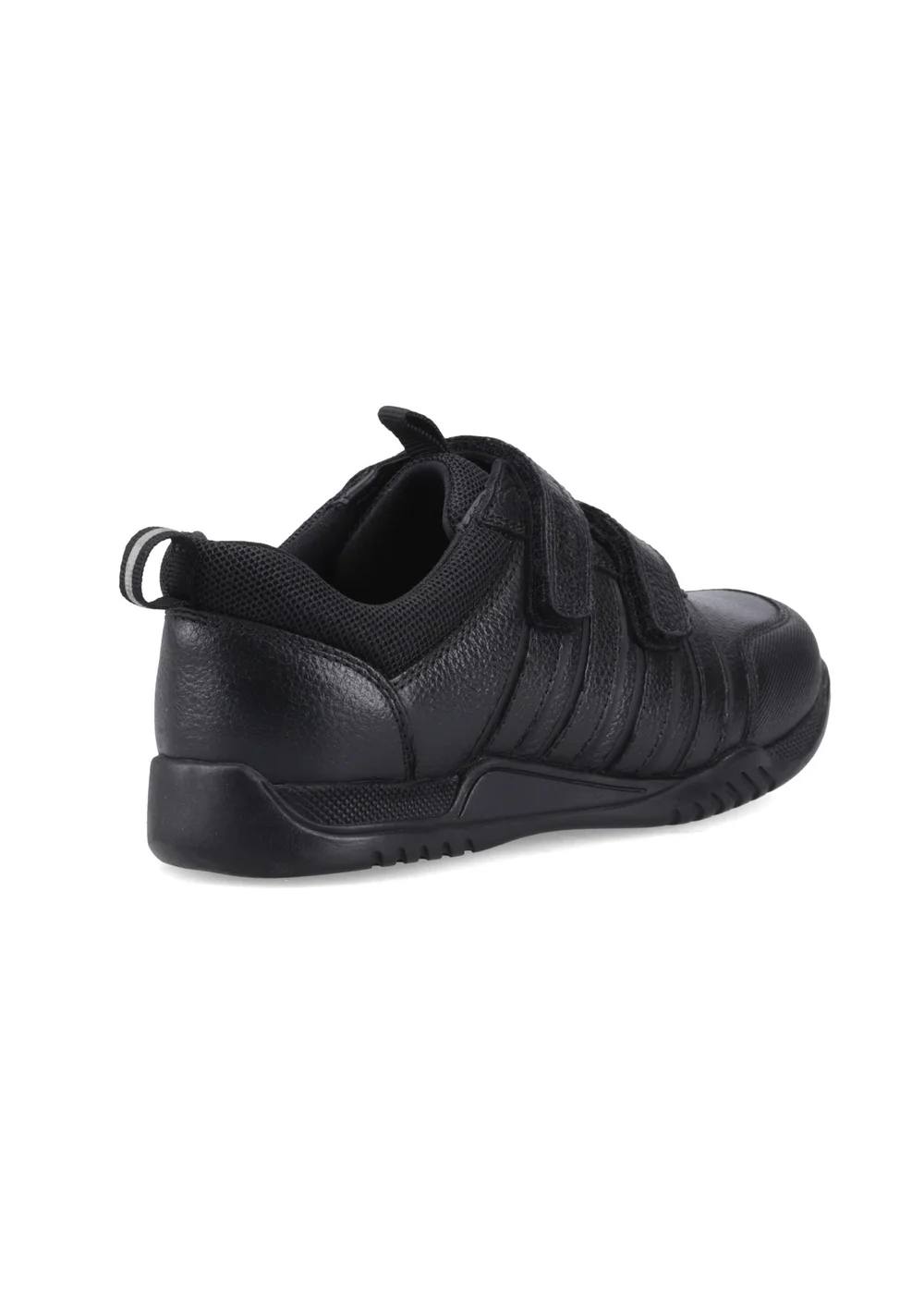 Hush Puppies Black Josh Touch Fasten 2 Snr (10-15 Years) - 6 Infants Image 3