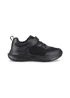 Hush Puppies Black Marty Trainer Snr (10-16 Years) - 7 Infants Image 1