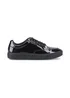 Hush Puppies Black Patent Evelyn Lace Trainer (4-10 Years) - 2 Infant Image 1