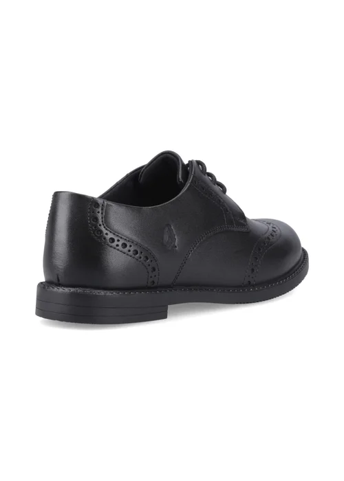 Hush Puppies Black Ava Brogue Sneaker (10-15 Years) - Size 4 Infants Footwear Image 3