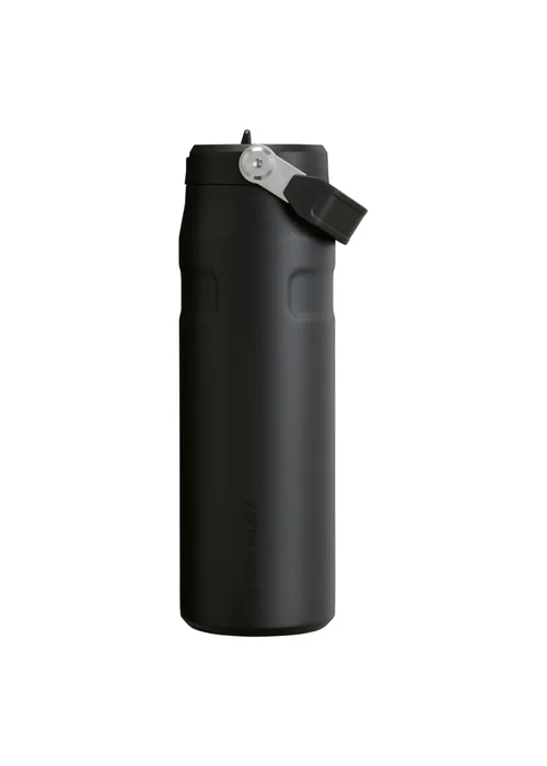 Stanley Black IceFlow Bottle Flip Straw Water Bottle (700ml) - One Size Image 1