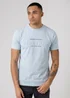 Firetrap Multi 3 Pack Regular Fit Cotton Crew T-Shirts - XL Image 4