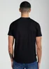 Firetrap Multi 3 Pack Regular Fit Cotton Crew T-Shirts - M Image 5