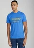 Firetrap Multi 3 Pack Regular Fit Cotton Crew T-Shirts - M Image 2