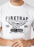 Firetrap Multi 3 Pack Regular Fit Cotton Crew T-Shirts - XL Image 3