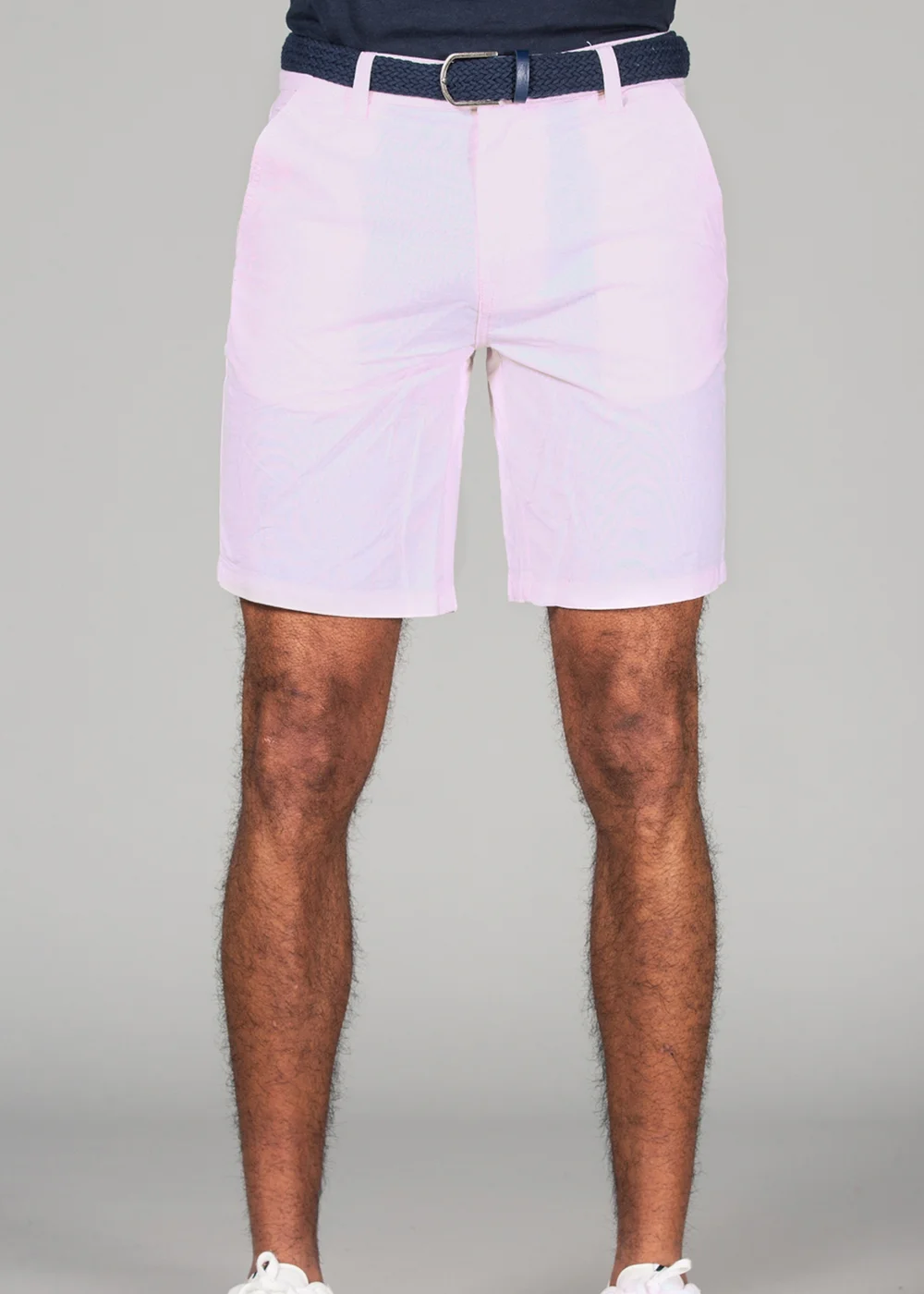 Tokyo Laundry Rose Cotton Oxford Shorts With Belt - 2XL Image 1