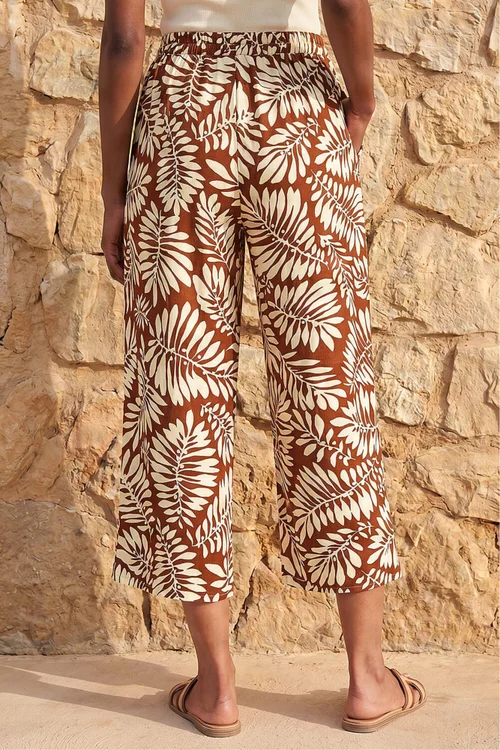 Roman Rust Petite Cropped Trousers - 18 Image 3
