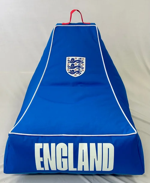 Kaikoo England FA Football Sumo Tripod Blue Beanbag - One Size Image 1
