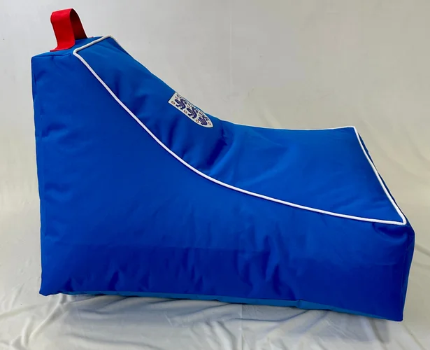Kaikoo England FA Football Sumo Tripod Blue Beanbag - One Size Image 3