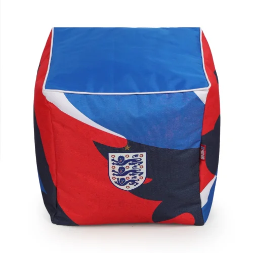 Kaikoo England FA Football Blue Top Cube Printed Sides - One Size Image 5