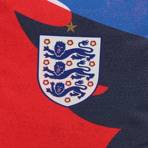 Kaikoo England FA Football Blue Top Cube Printed Sides - One Size Image 6