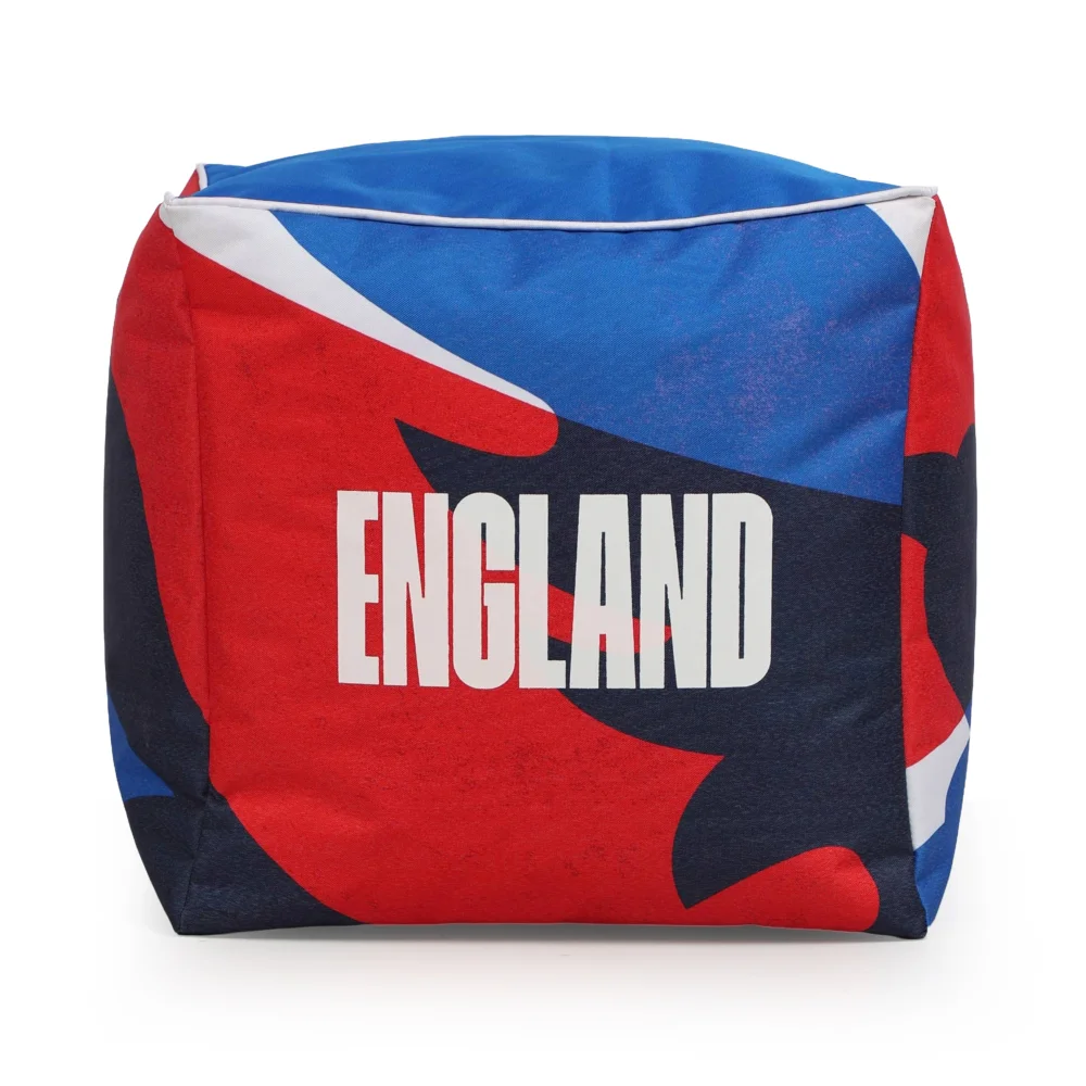 Kaikoo England FA Football Blue Top Cube Printed Sides - One Size Image 3
