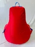 Kaikoo England FA Football Large XL Gamer Chair Red Print Base - One Size Image 3