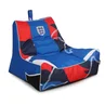 Kaikoo England FA Football Teams Chair Blue Print Base - One Size Image 2