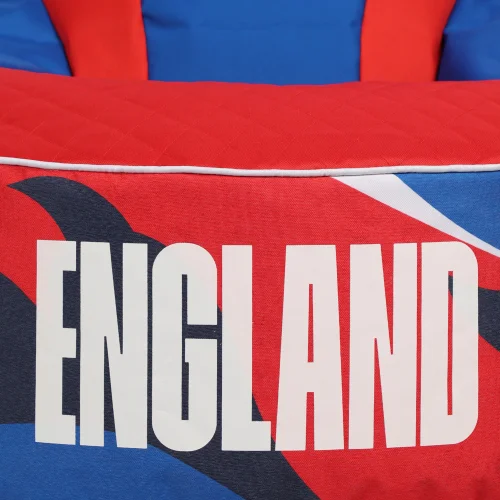Kaikoo England FA Football Large XL Gamer Chair Blue Print Base - One Size Image 6