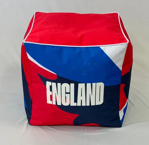 Kaikoo England FA Football Red Top Cube Printed Sides - One Size Image 3
