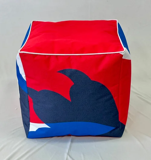 Kaikoo England FA Football Red Top Cube Printed Sides - One Size Image 4