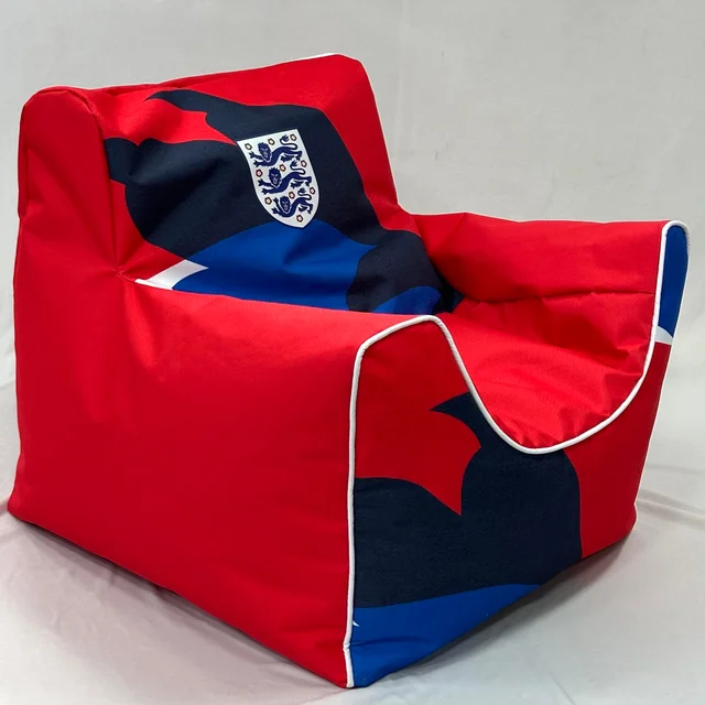 Kaikoo England FA Football Funzee Seat Red Print Base