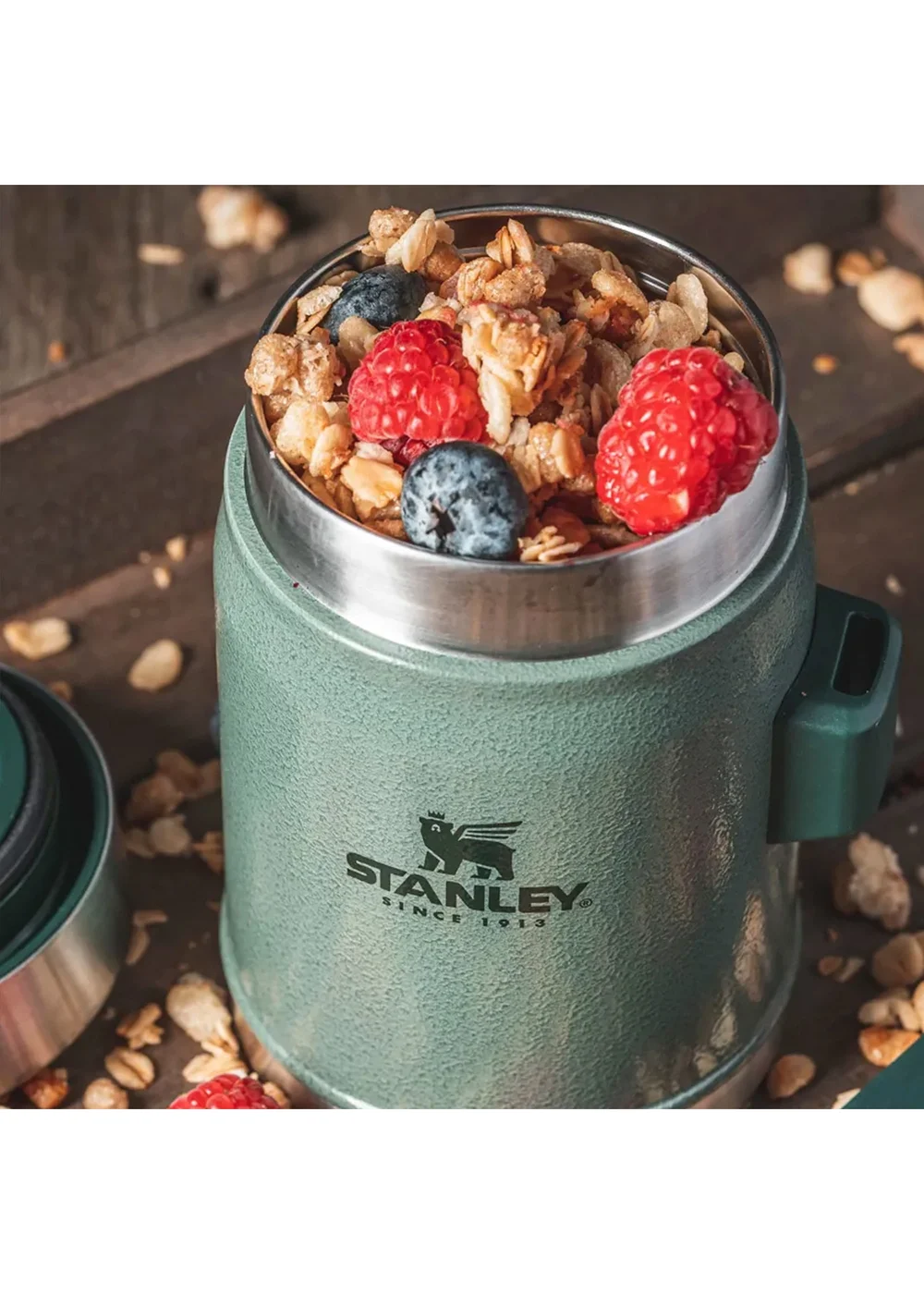 Stanley Grey Legendary Food Jar Spork Lunch Container (400ml) - One Size Image 4