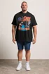 BadRhino Black Extra Long Ozzy Osbourne Graphic T-Shirt - XL Image 2