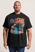 BadRhino Black Extra Long Ozzy Osbourne Graphic T-Shirt - XL Image 1