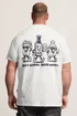 BadRhino White Extra Long 'Beer Happy' Tee - 5-6XL Image 3