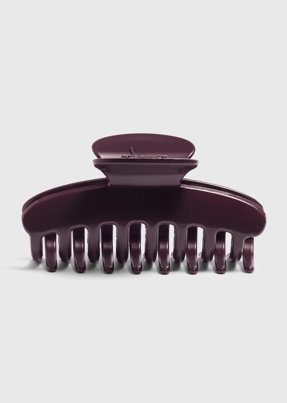 Souluxe Burgundy Claw Clip - One Size Image 1
