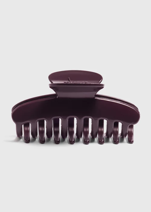 Souluxe Burgundy Claw Clip - One Size Image 1