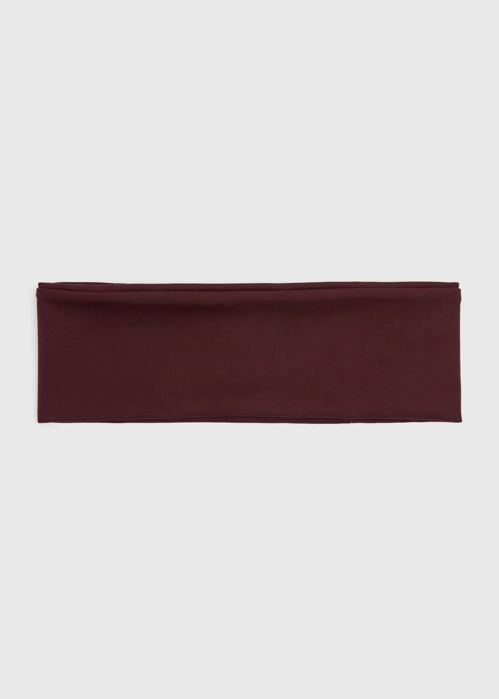 Souluxe Burgundy Headband - One Size Image 1