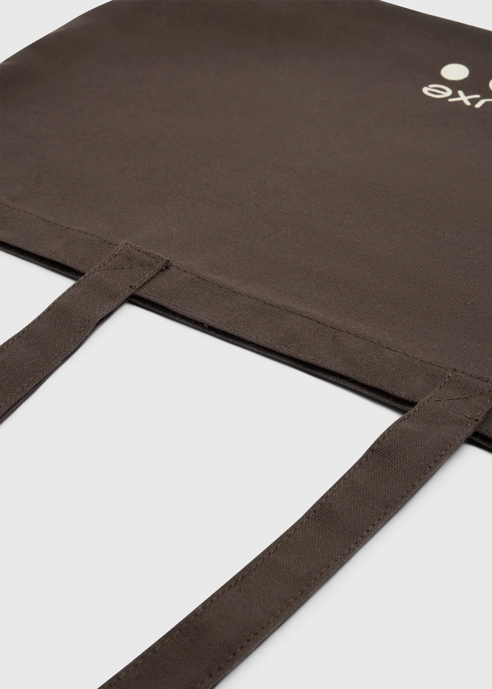 Souluxe Brown Canvas Tote Bag Image 2