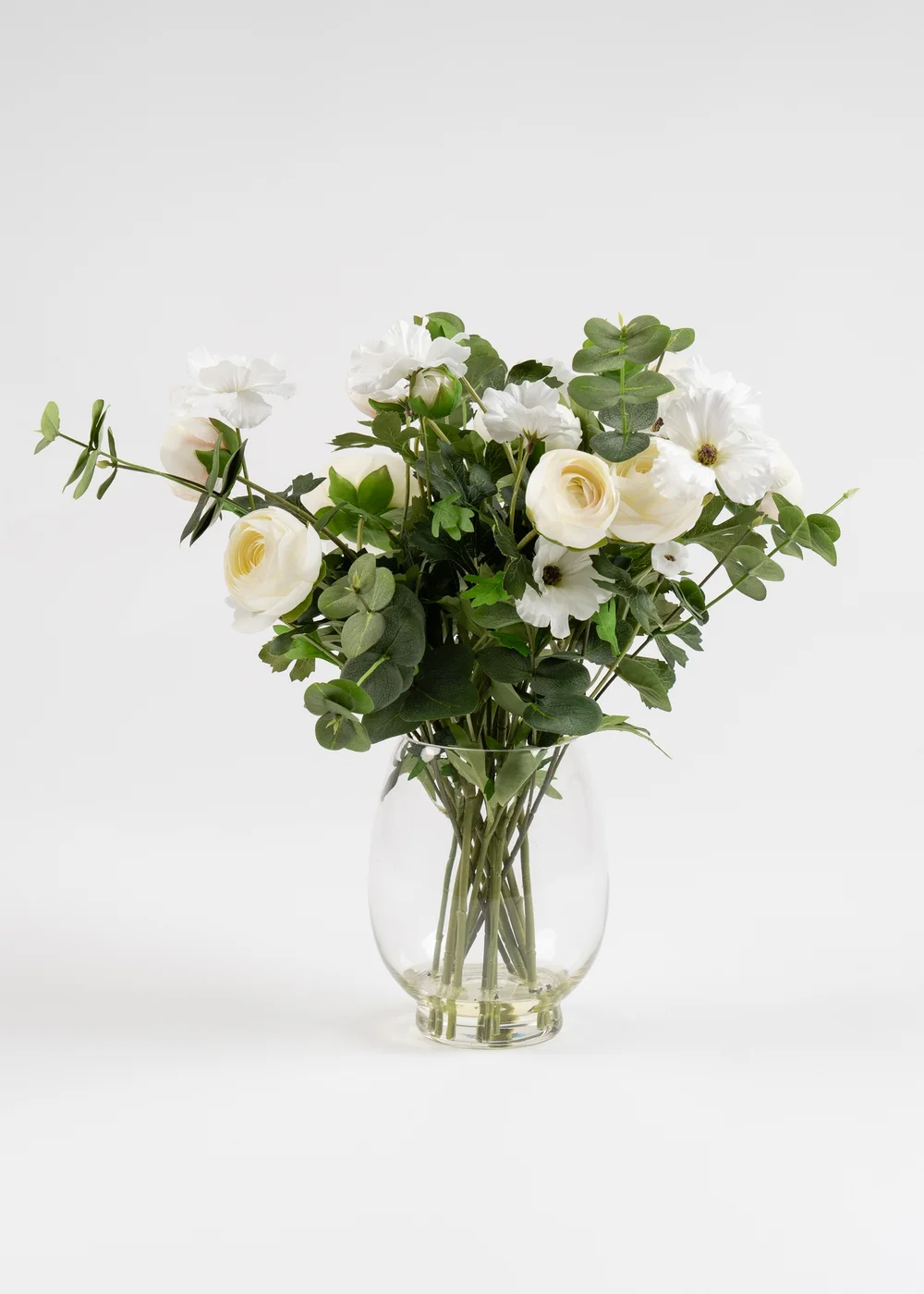 Scottish Everlastings Ranunculus Arrangement in Vase 42cm - One Size Image 2
