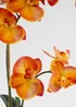 Scottish Everlastings Real Touch Orange Phalaenopsis Orchid in Pot 61cm - One Size Image 3