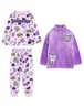 Vanilla Underground Monster High Girls Multicoloured Hearts Long Sleeve Long Leg Pyjama & Jumper 3 Piece Set (3-14 Years) - 13-14 Yrs Image 1