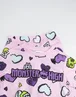 Vanilla Underground Monster High Girls Multicoloured Hearts Long Sleeve Long Leg Pyjama & Jumper 3 Piece Set (3-14 Years) - 13-14 Yrs Image 4