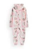 Pusheen Girls Pink All-Over Print With Novelty Ears Onesie (9-14 Years) - 11-12 Yrs Image 2