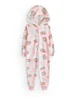 Pusheen Girls Pink All-Over Print With Novelty Ears Onesie (9-14 Years) - 11-12 Yrs Image 1