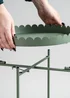 Scottish Everlastings Green Round Scallop Table - One Size Image 4