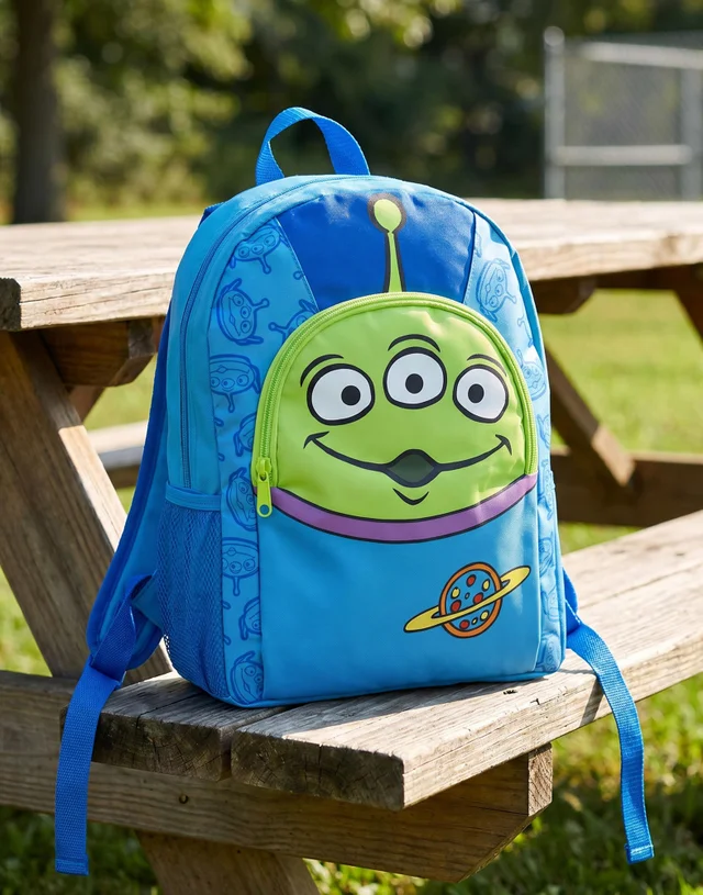 Disney Toy Story Unisex Kids Blue Alien Backpack (One Size)