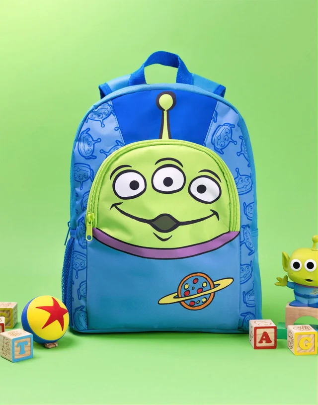 Disney Toy Story Unisex Kids Blue Alien Backpack (One Size)