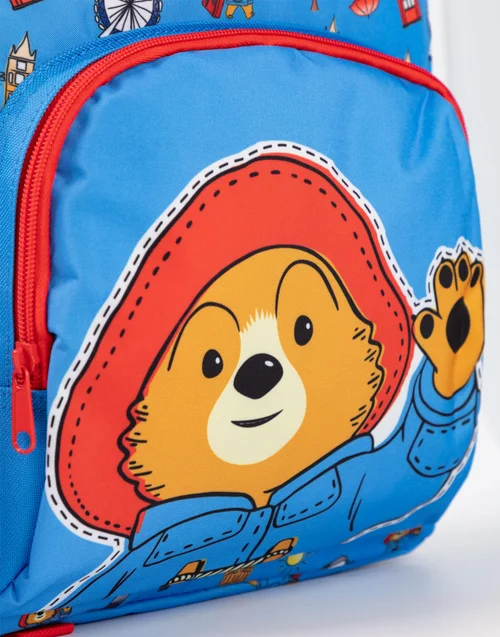 Paddington Bear Unisex Kids Blue Character Face Backpack (One Size) - One Size Image 5