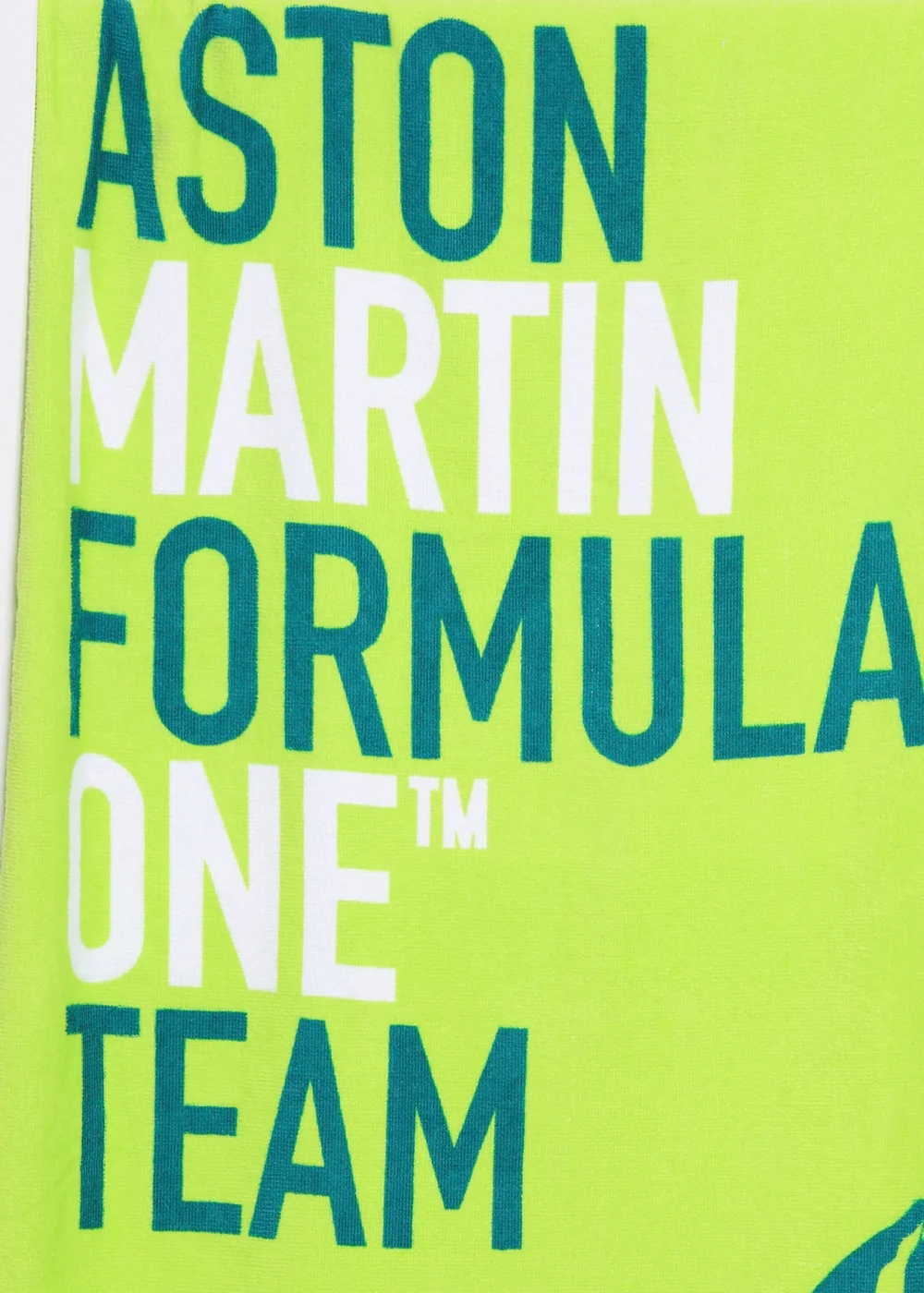 Aston Martin Green F1 Towel - 75 X 150 Image 3