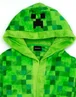 Minecraft Unisex Kids Green Pixel Creeper Novelty Print Bathrobe (5-14 Years) - 5-6 Yrs Image 2