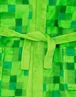 Minecraft Unisex Kids Green Pixel Creeper Novelty Print Bathrobe (5-14 Years) - 5-6 Yrs Image 3