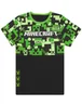 Minecraft Boys Green Camo Short Sleeve Long Leg Pyjama Set (11-12 Years) - 7-8 Yrs Image 2