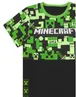 Minecraft Boys Green Camo Short Sleeve Long Leg Pyjama Set (11-12 Years) - 7-8 Yrs Image 5