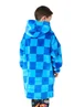 Hot Wheels Boys Blue Car Pocket Blanket Hoodie (6-13 Years) - 6-8 Yrs Image 2
