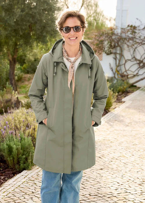 Cotton Traders Soft Khaki Weatherproof Jacket - 10 Image 1