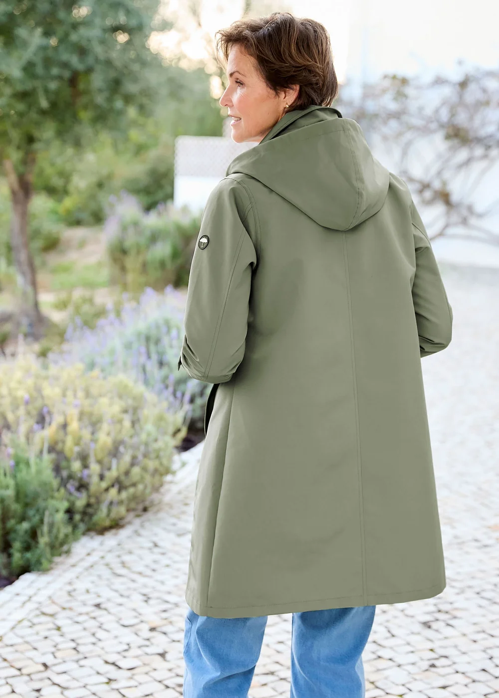 Cotton Traders Soft Khaki Weatherproof Jacket - 10 Image 3
