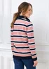 Cotton Traders Rose Zip Neck Sweatshirt - 22 Image 3