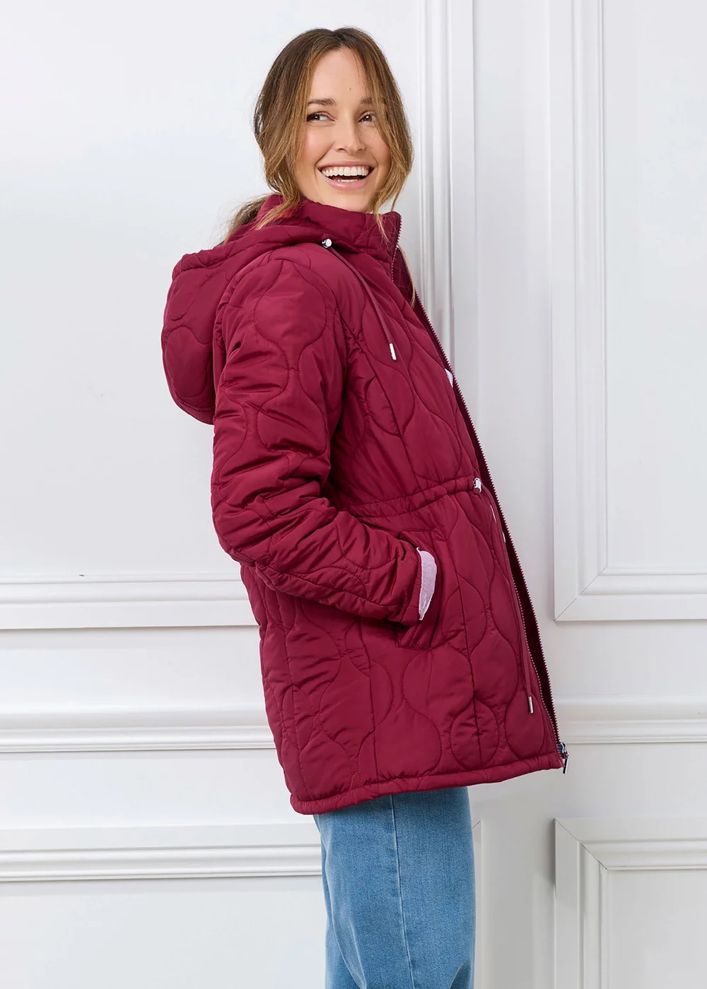 Cotton Traders Ruby Showerproof Hooded Jacket - 14 Image 3